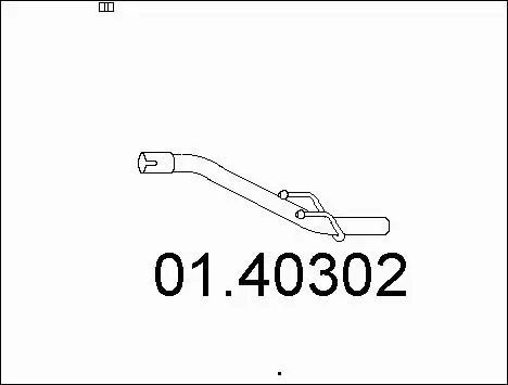 Exhaust Pipe (01.40302)