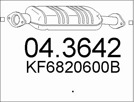 Catalytic Converter (04.3642)