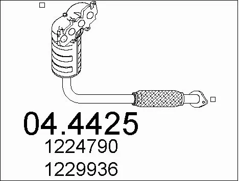 Catalytic Converter (04.4425)