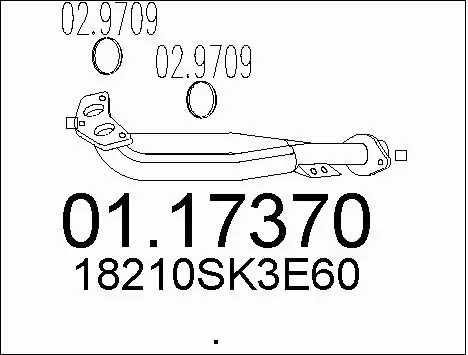 Exhaust Pipe (01.17370)