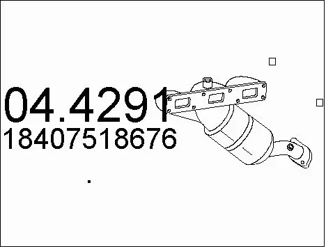 Catalytic Converter (04.4291)