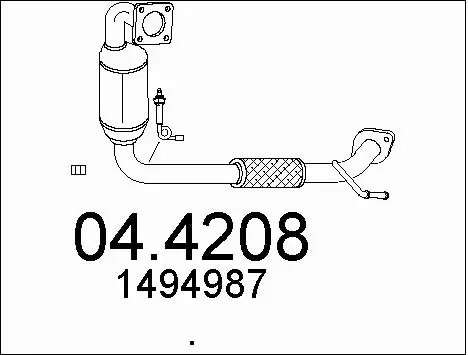 Catalytic Converter (04.4208)