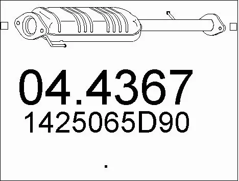 Catalytic Converter (04.4367)