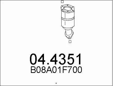 Catalytic Converter (04.4351)