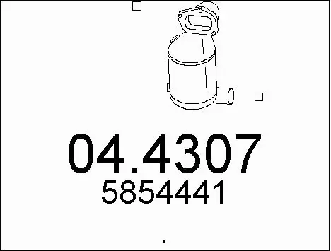 Catalytic Converter (04.4307)