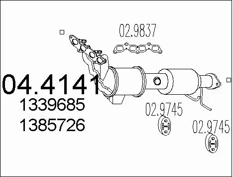 Catalytic Converter (04.4141)