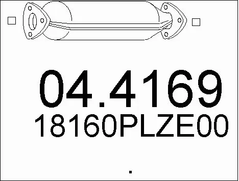 Catalytic Converter (04.4169)