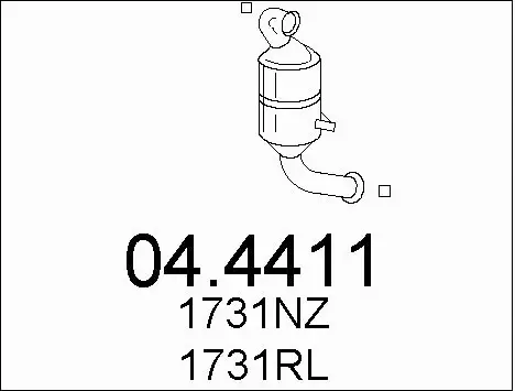 Catalytic Converter (04.4411)