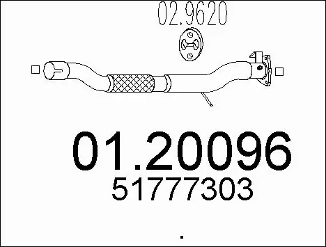 Exhaust Pipe (01.20096)