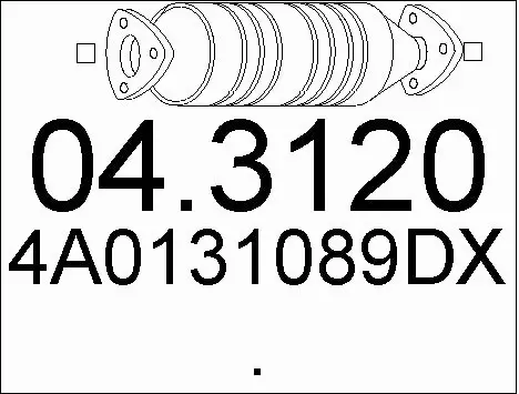 Catalytic Converter (04.3120)