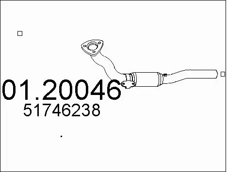 Exhaust Pipe (01.20046)