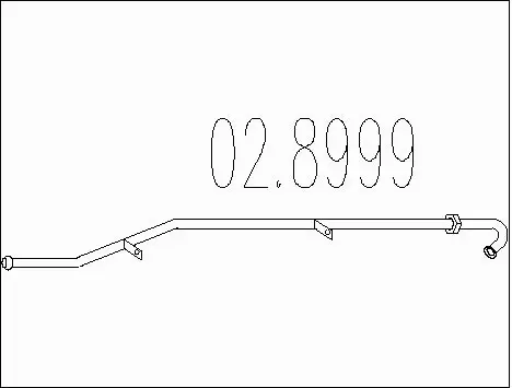 Pipe Connector, exhaust system (02.8999)