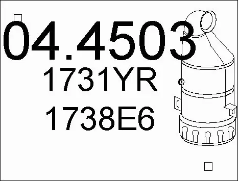Catalytic Converter (04.4503)