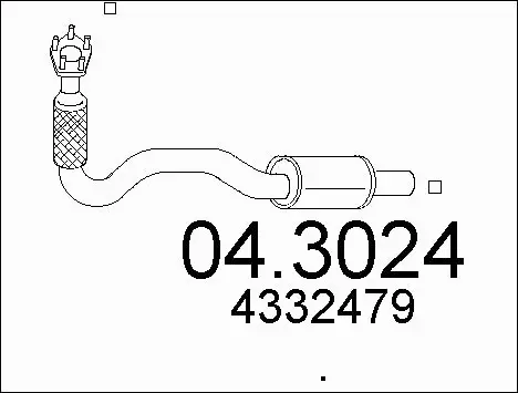 Catalytic Converter (04.3024)