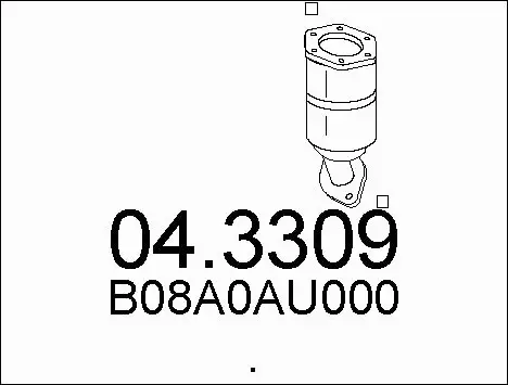 Catalytic Converter (04.3309)