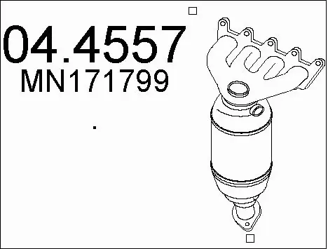 Catalytic Converter (04.4557)
