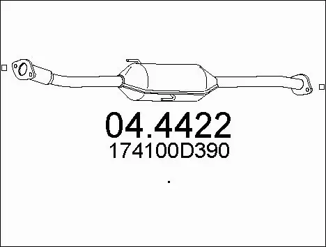 Catalytic Converter (04.4422)