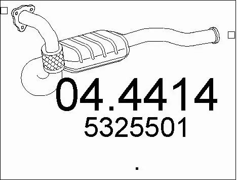 Catalytic Converter (04.4414)