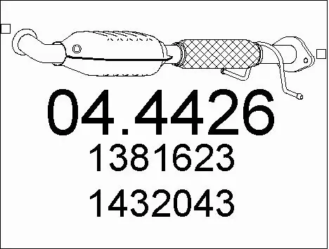Catalytic Converter (04.4426)