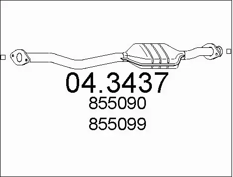 Catalytic Converter (04.3437)