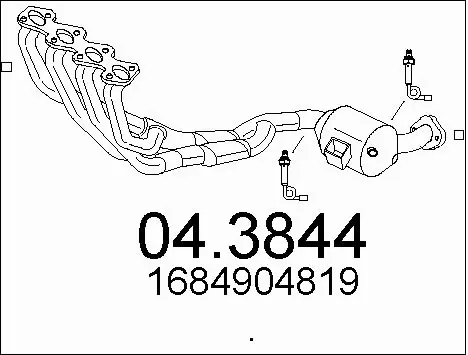 Catalytic Converter (04.3844)