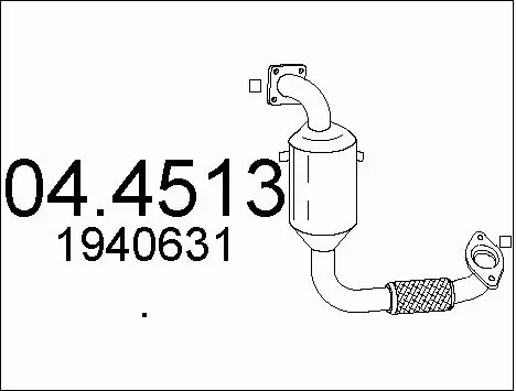 Catalytic Converter (04.4513)