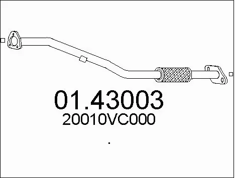 Exhaust Pipe (01.43003)