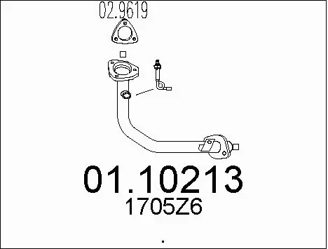 Exhaust Pipe (01.10213)