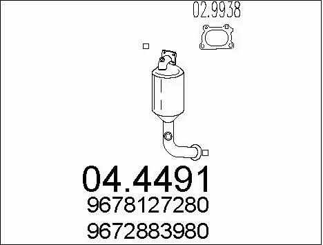 Catalytic Converter (04.4491)