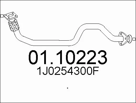 Exhaust Pipe (01.10223)