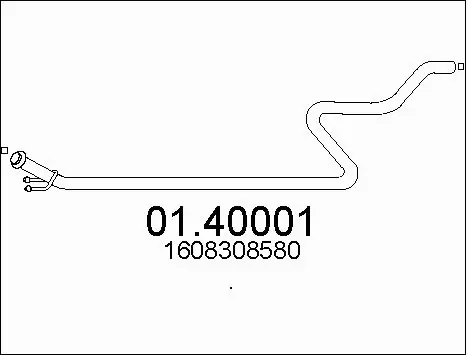 Exhaust Pipe (01.40001)