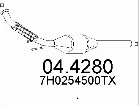 Catalytic Converter (04.4280)