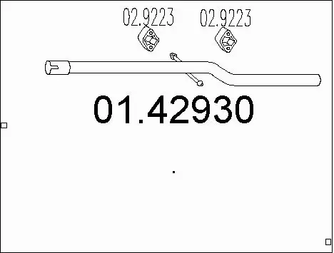 Exhaust Pipe (01.42930)