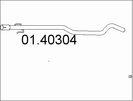 Exhaust Pipe (01.40304)