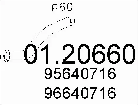 Exhaust Pipe (01.20660)