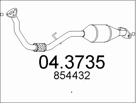 Catalytic Converter (04.3735)