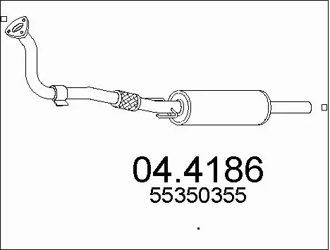 Catalytic Converter (04.4186)