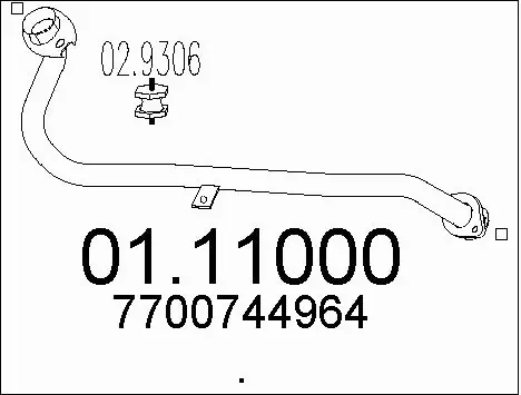 Exhaust Pipe (01.11000)