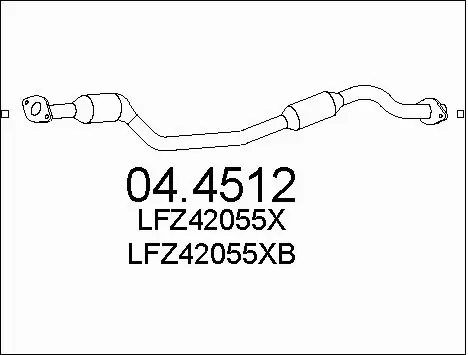 Catalytic Converter (04.4512)