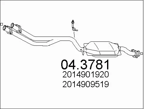 Catalytic Converter (04.3781)