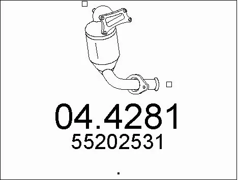 Catalytic Converter (04.4281)