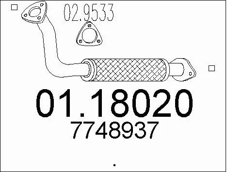 Exhaust Pipe (01.18020)