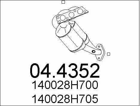 Catalytic Converter (04.4352)
