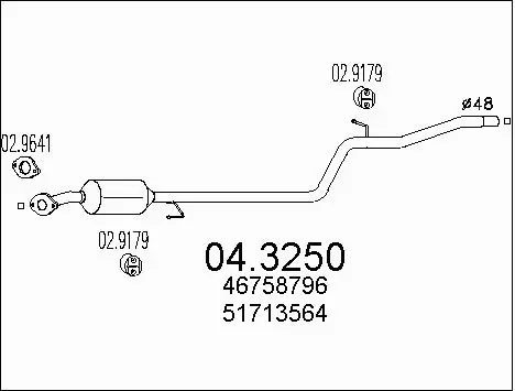 Catalytic Converter (04.3250)