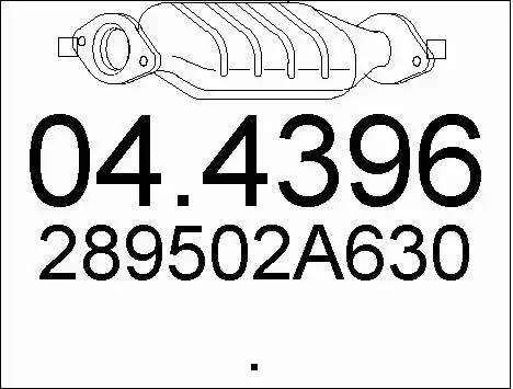 Catalytic Converter (04.4396)