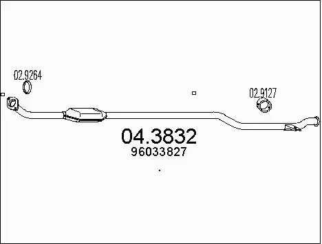 Catalytic Converter (04.3832)