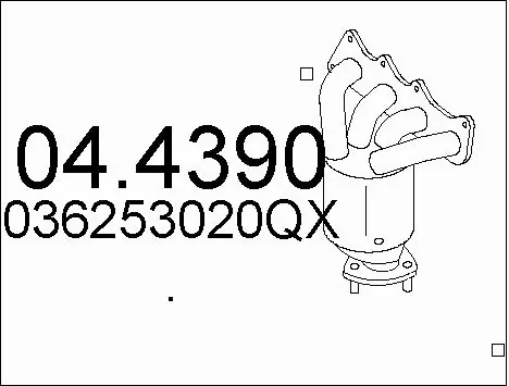 Catalytic Converter (04.4390)