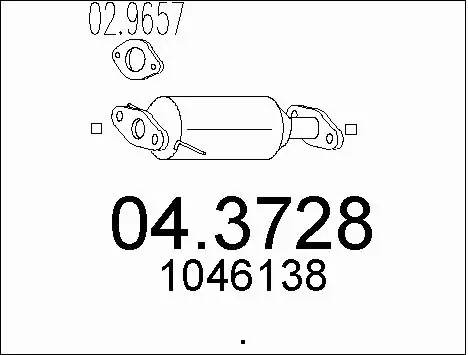 Catalytic Converter (04.3728)