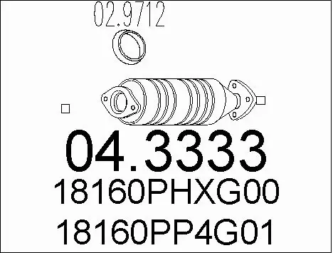 Catalytic Converter (04.3333)