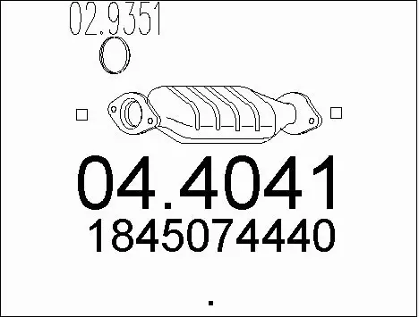 Catalytic Converter (04.4041)